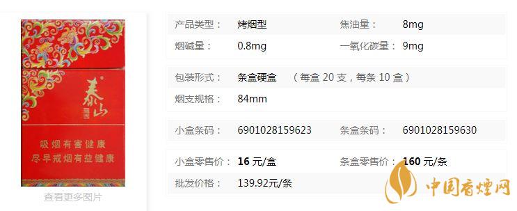 泰山錦秀多少錢一包2020價(jià)格？泰山錦秀香煙價(jià)格2020