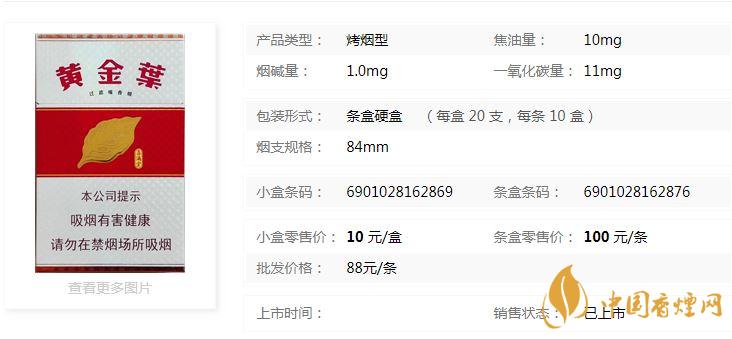 黃金葉喜滿堂硬盒多少錢？黃金葉喜滿堂硬盒市場價格2020