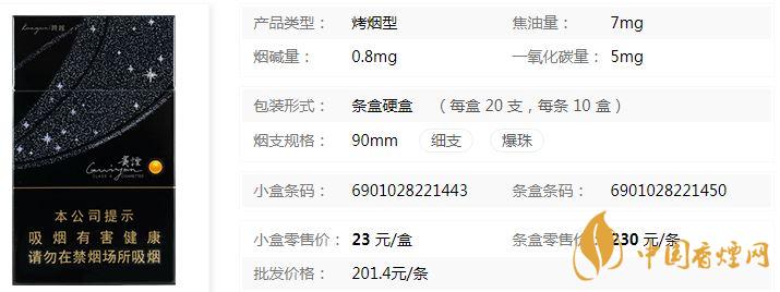 貴煙跨越細(xì)支多少錢(qián)一包 貴煙跨越細(xì)支爆珠價(jià)格查詢